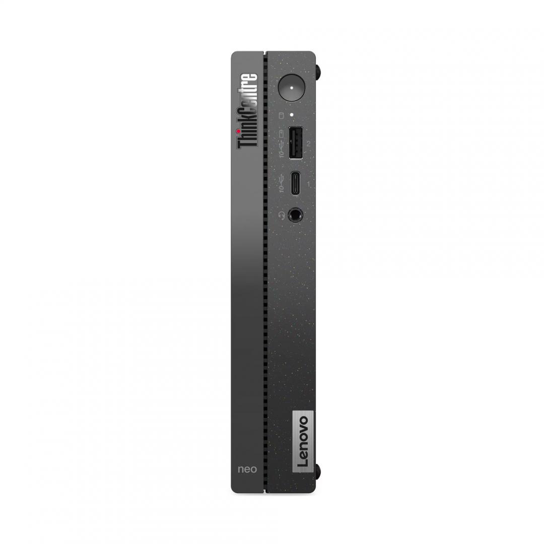 Desktop Lenovo ThinkCentre neo 50q Gen 4 Tiny, Intel Core i3-1215U, 6C (2P + 4E) / 8T, P-core 1.2 / 4.4GHz, E-core 0.9 / 3.3GHz, 10MB Intel Smart Cache, RAM 1x 8GB SODIMM DDR4-3200, 256GB SSD M.2 2280 PCIe 4.0x4 NVMe Opal 2.0, Video: Integrated Intel UHD Graphics, Optic: None, Card reader: No card (12LMS1JL00) - imagine 6