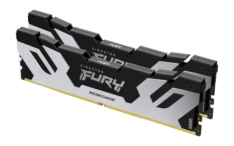 Memorie RAM Kingston FURY Renegade Silver, 48GB DDR5, 8400MHz, CL40 (KF584CU40RSK2-48)