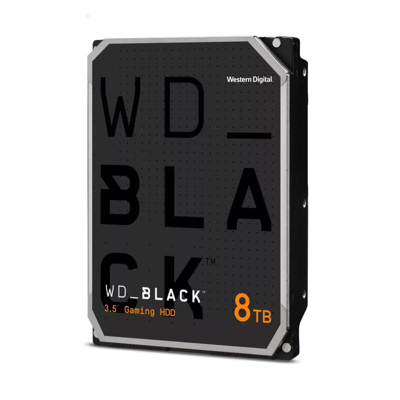 Western Digital WD_BLACK WD8002FZBX. HDD capacity: 8 TB, HDD speed: 7200 RPM, Storage drive buffer size: 256 MB, HDD size: 3.5", Interface: Serial ATA III (WD8002FZBX)