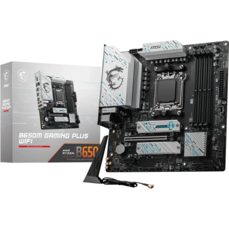 Placa de bază Gigabyte B650M GAMING PLUS WIFI AM5 (B650M GAMING PLUS WF)