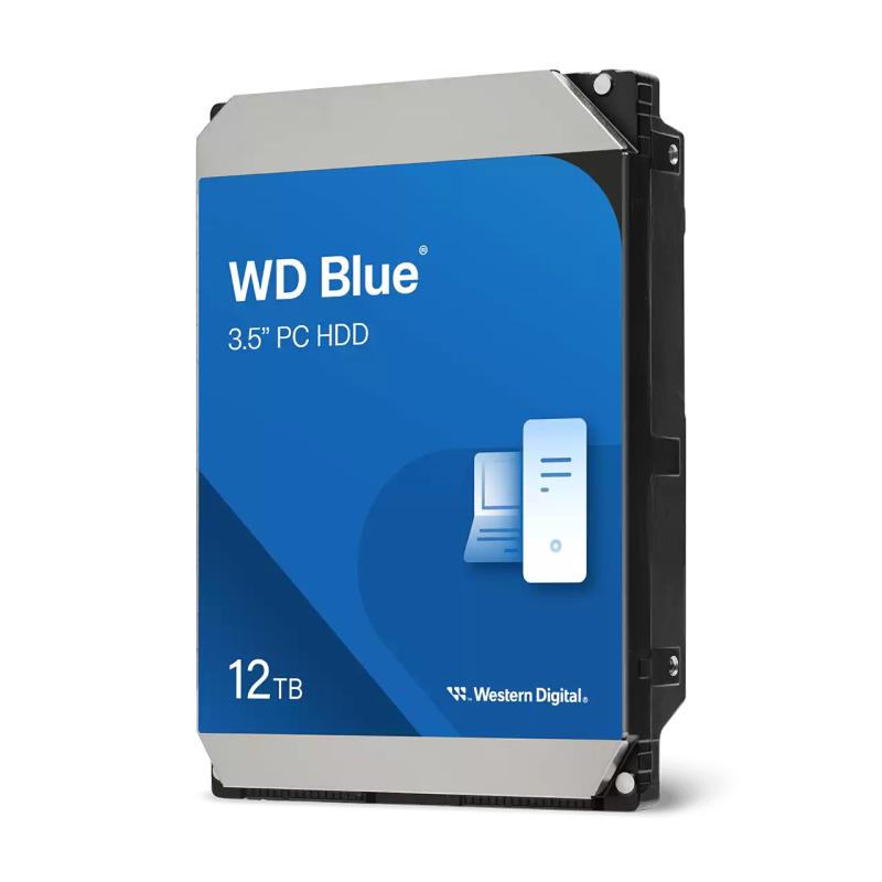 Western Digital Blue WD120EAGZ. HDD capacity: 12 TB, HDD speed: 7200 RPM, Storage drive buffer size: 512 MB, HDD size: 3.5", Interface: Serial ATA III (WD120EAGZ)