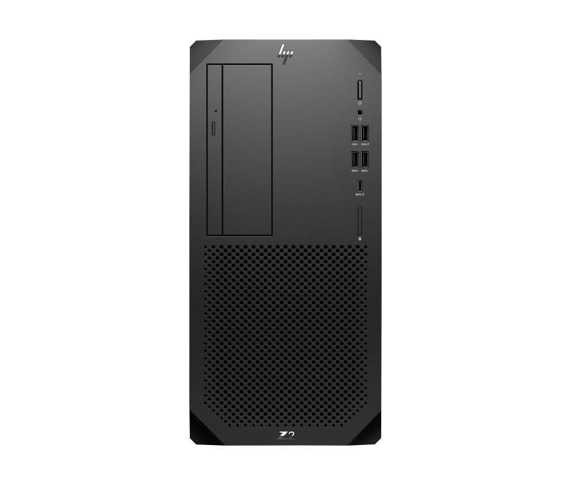 Desktop Workstation HP Z2 G9 Tower, Intel Core i9-14900K 24-Core (3.2GHz, up to 6GHz, 32MB), video dedicat nVIDIA RTX A2000 12 GB, RAM 64GB DDR5 4800MHz (2x32GB), SSD 1TB PCIe-4x4 2280 TLC M.2 Z Turbo, no ODD, LAN 10/100/1000, porturi: 10x USB Type-A/ 2x DP 1.4/ Audio Jack/ 1x RJ-45, sloturi: 1x (996Z5ET)