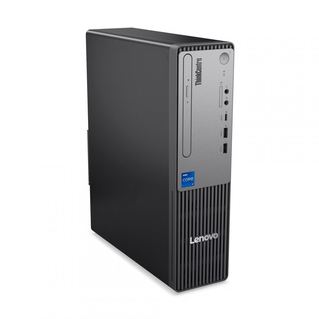 Desktop EducationLENOVO12XES01H00_16 cu procesor Intel Intel Core i3 14100 pana la 4.7 GHz, 16 GB DDR5, 512GB None, Intel UHD Graphics 730, Windows 11 Pro Edu, Negru, 3 ani Garantie (12XES01H00_16) - imagine 7