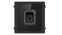 Modul cititor biometric si card Mifare pentru videointerfon modular Hikvision DS-KD-MFB; deschidere usi cu card acces Mifare 13.56 MHz (cardurile nu sunt incluse) si cu amprenta; protectie IP 65; Dimensiuni: 100 mm × 100 mm × 35 mm; Temperatura de functionare: -30°C to +60°C; (DS-KD-MFB)