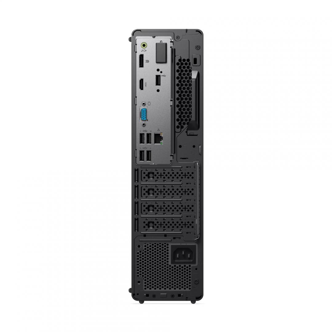 Desktop EducationLENOVO12XES01H00_16 cu procesor Intel Intel Core i3 14100 pana la 4.7 GHz, 16 GB DDR5, 512GB None, Intel UHD Graphics 730, Windows 11 Pro Edu, Negru, 3 ani Garantie (12XES01H00_16) - imagine 10