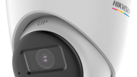 Camera de supraveghere Turret 4K Hikvision DS-2CE72UF3T-LS(2.8MM), lentila fixa 2.8mm, iluminare min: 0.0005 Lux @ (F1.0, AGC ON), 0 Lux with cu lumina alba: 40m, IR 40m, iesire TVI, alimentare: 12 VDC ± 25%, Max. 5.4 W, protectie: IP67, dimensiuni: Ø110 mm × 93 mm, greutate: 395g, temperatura de (DS-2CE72UF3T-LS(2.8MM))