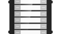 Modul de extensie videinterfon cu 12 butoane de apelare Hikvision DS-KD- K12; montaj aplicat sau ingropat (acesoriile de montaj nu sunt incluse), customizare afisare nume; iluminare pe timp de noapte; Conectare RS-485, Protectie: IP 65; Dimensiuni: 98.2 mm × 100.2 mm × 33.7 mm; Temperatura de (DS-KD-K12)