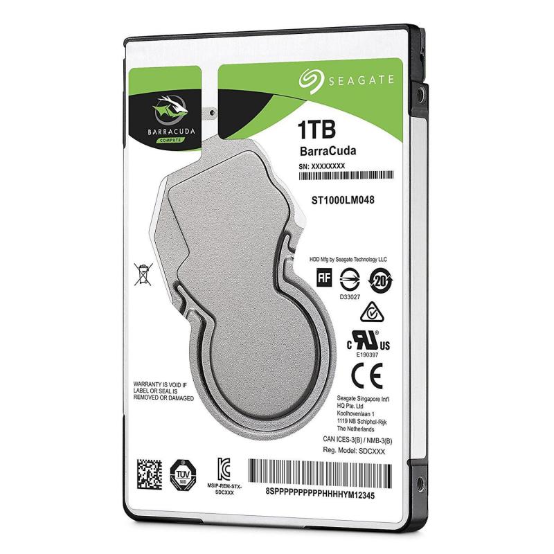 HDD Laptop Seagate BarraCuda® 1TB, 5400RPM, SATA III (ST1000LM048)