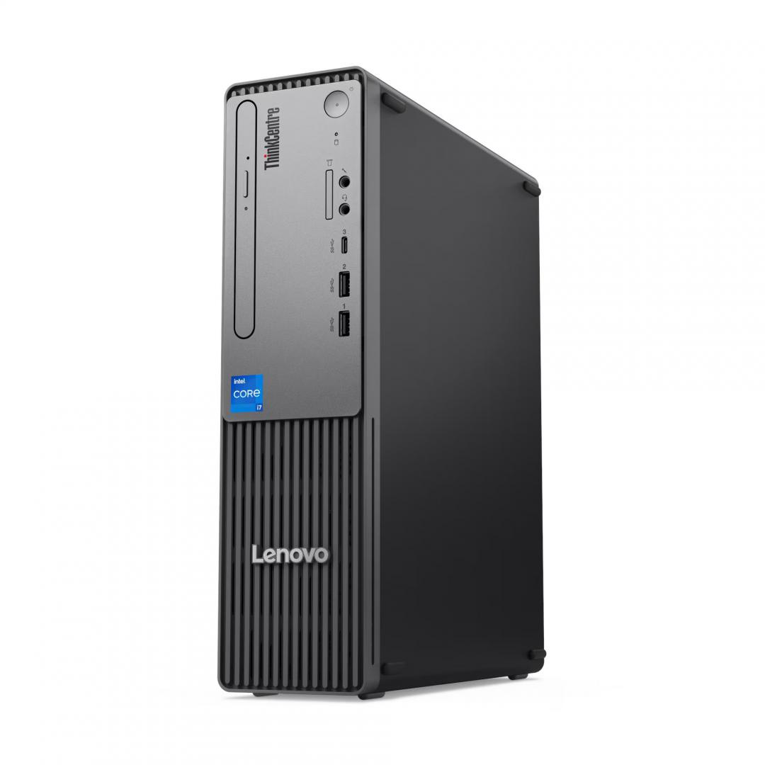 Desktop EducationLENOVO12XES01H00_16 cu procesor Intel Intel Core i3 14100 pana la 4.7 GHz, 16 GB DDR5, 512GB None, Intel UHD Graphics 730, Windows 11 Pro Edu, Negru, 3 ani Garantie (12XES01H00_16)