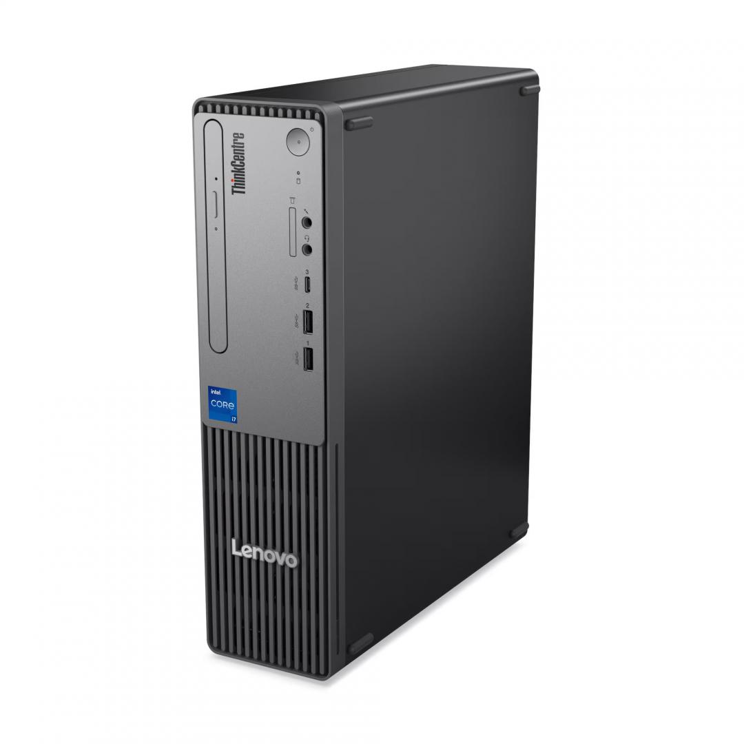 Desktop EducationLENOVO12XES01H00_16 cu procesor Intel Intel Core i3 14100 pana la 4.7 GHz, 16 GB DDR5, 512GB None, Intel UHD Graphics 730, Windows 11 Pro Edu, Negru, 3 ani Garantie (12XES01H00_16) - imagine 6