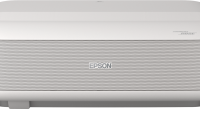 PROJECTOR EPSON EH-LS670W DIAMOND WHITE, short throw, 3600 Lumeni, Rezolutie: 4K PRO-UHD, Aspect ratio: 16:9, Contrast: 5.000.000 : 1, Sursa de lumina: Laser, Durata viata sursa lumina: 20.000h, Refresh rate: 192 Hz - 240 Hz, Suport HDR, până la 1,07 miliarde culori, Dimensiuni ecran proiectie (V11HB82040)