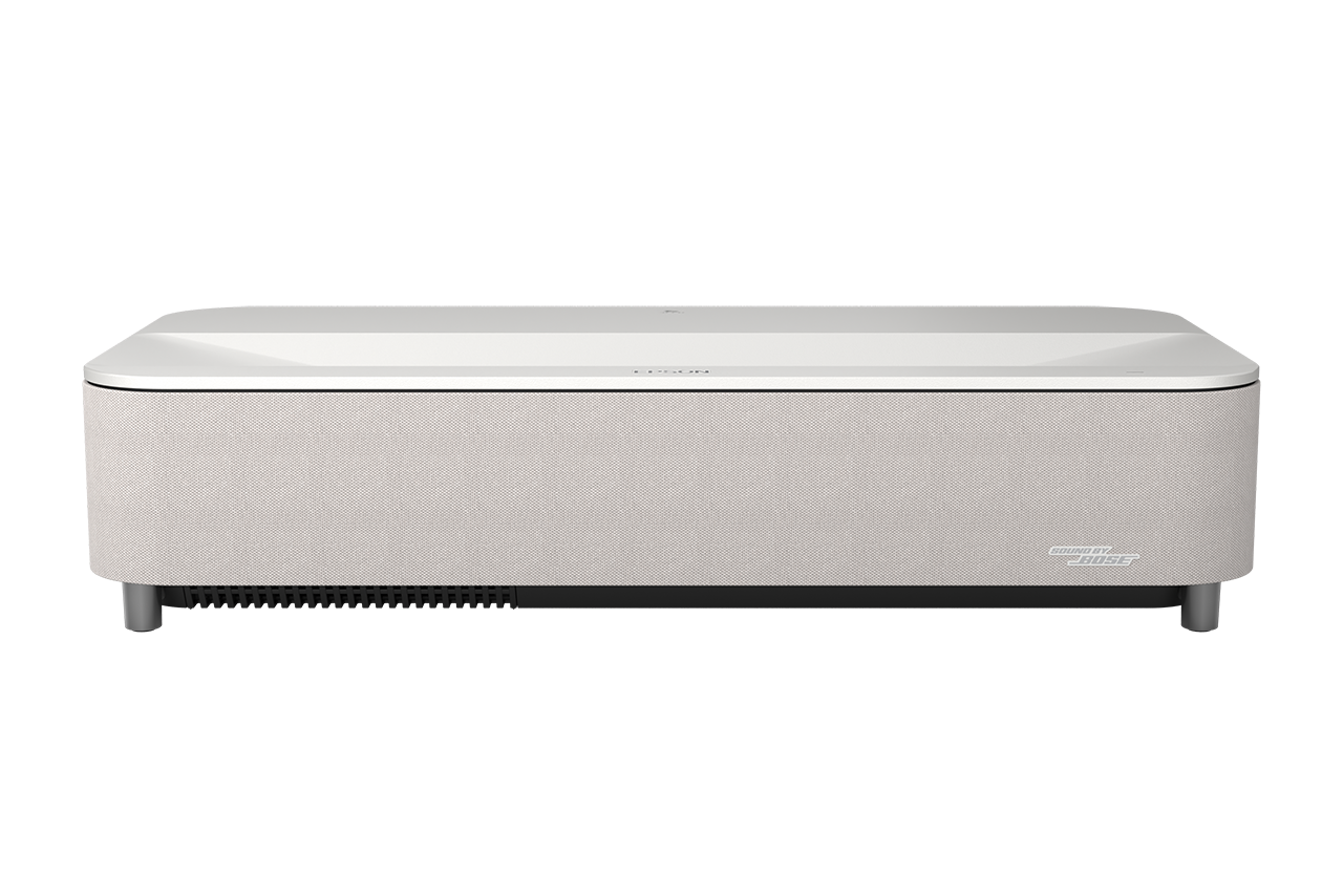 Epson Proiector Lifestudio Grand Plus EH-LS970W - Diamond white, Tehnologie 3LCD, LCD 0.62", 4000 Lumeni, Rezolutie: 4K, Aspect: 16:9, contrast: 5.000.000 : 1, Sursa lumina: Laser, Durata viata: 20.000 ore, Refresh rate: 384 Hz - 480 Hz, Suport HDR, Dimensiune ecran: 80 inchi - 150 inchi, Focus (V11HB83040)