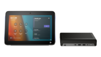 Multimedia congress terminal HP Mini IP Conference PC cu procesor Intel Core i7-13700T pana la 4.80 GHz, 16GB DDR5, 256GB SSD, Intel Integrated Graphics, Windows 11 IoT Enterprise, Black, 1 an garantie (A1ZB6AW)