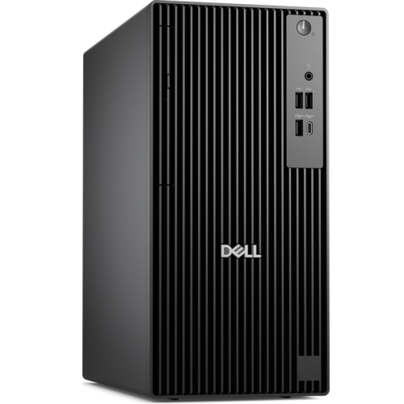 Desktop Business Dell Pro QCT1250 cu procesor Intel Core i7-14700 pana la 5.4 GHz, 16GB DDR5, 512GB SSD, AMD Radeon RX 7400, Windows 11 Pro, Black, 3 ani garantie (DLQCT125I716512AMDW11P)
