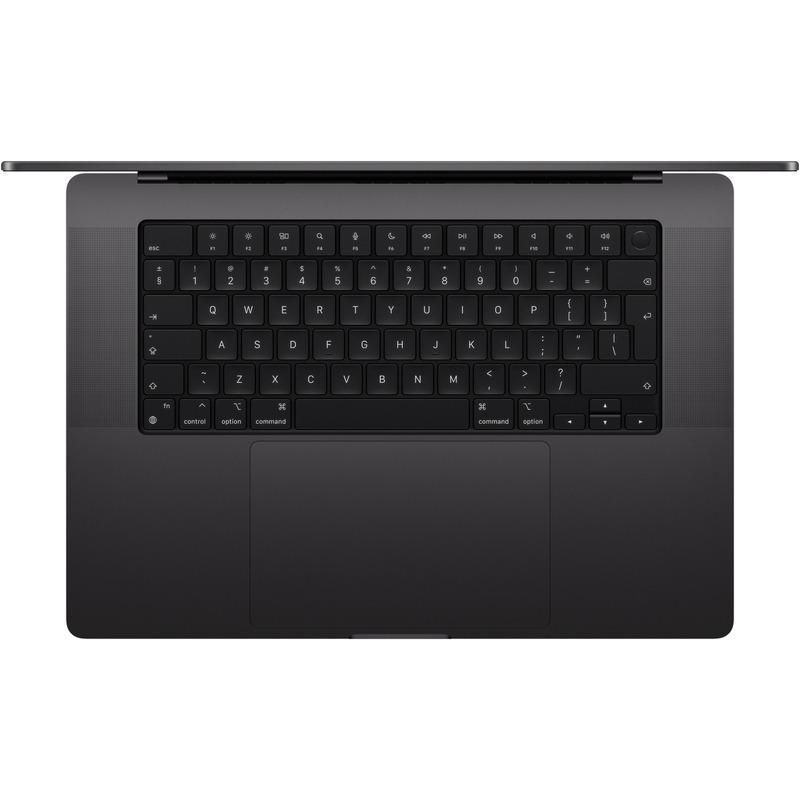 MacBook Pro 16.2"/Apple M4 Max (CPU 16-core, GPU 40-core, Neural Engine16-core)/128GB/1TB - NANO TEXTURE - Space Black - INT KB (Cto from MX2Y3RO/A) (Z1FU002B4) - imagine 2