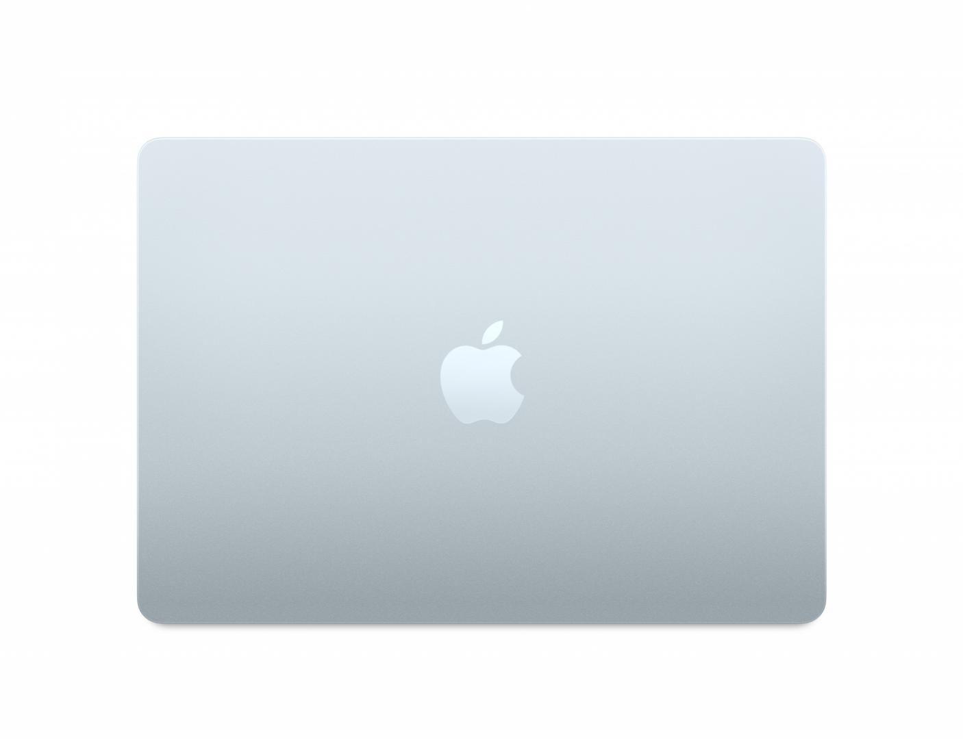 MacBook Air 13.6" Retina/Apple M4 (CPU 10-core, GPU 10-core, NeuralEngine 16-core)/32GB/1TB - Sky Blue - INT KB (2025) 35W (Cto from MC6U4RO/A) (Z1H8000DS) - imagine 6