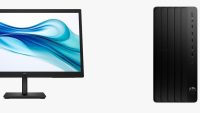 Desktop + Monitor HP 290 G9 Tower, Intel Core i7-14700 20 Core (2.1GHz, up to 5.4GHz, 33MB), video integrat Intel UHD Graphics, RAM 16GB DDR4 3200MHz (1x16GB), SSD 1TB 2280 PCIe NVMe, DVD+/-RW, LAN 10/100/1000, porturi: 4 x USB 2.0/ 4x USB  Type-A 5Gbps/ 1x HDMI/ 1x line in/ 1x line out/ 1x RJ-45/ (C80WWAT)