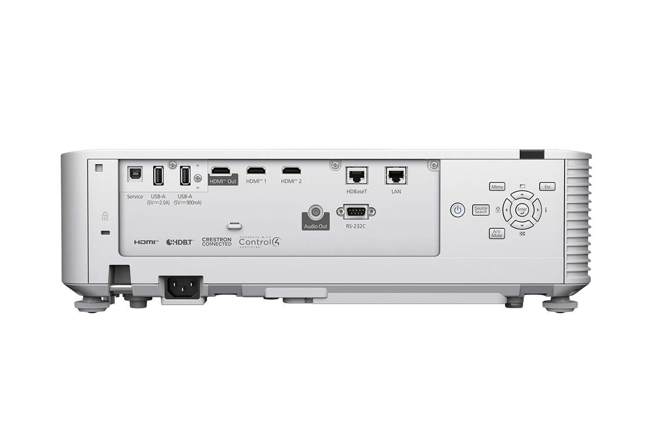 PROJECTOR EPSON EB-L790U, Tehnologie 3LCD, display 0.67", 7300 Lumeni, Rezolutie: WUXGA, Aspect Ratio: 16:10, Contrast 5.000.000 : 1, Sursa lumina: Laser, Durata de viata: 20.000 ore, 30.000 ECO, Dimensiuni proiectie: 50-500", Distanta proiectie: 2.4m-23.8m, Tele: 1,44 m - 23,84 m, Interfata: USB (V11HB28040) - imagine 2