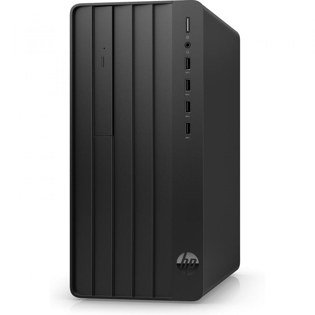 Desktop + Monitor HP 290 G9 Tower, Intel Core i7-14700 20 Core (2.1GHz, up to 5.4GHz, 33MB), video integrat Intel UHD Graphics, RAM 16GB DDR4 3200MHz (1x16GB), SSD 1TB 2280 PCIe NVMe, DVD+/-RW, LAN 10/100/1000, porturi: 4 x USB 2.0/ 4x USB Type-A 5Gbps/ 1x HDMI/ 1x line in/ 1x line out/ 1x RJ-45/ (C80WWAT) - imagine 4