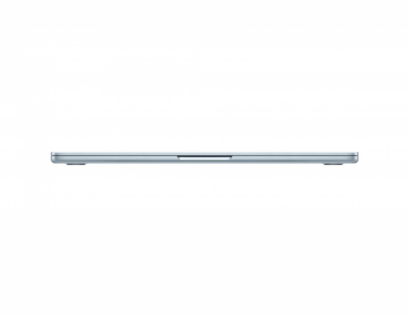 MacBook Air 13.6" Retina/Apple M4 (CPU 10-core, GPU 10-core, NeuralEngine 16-core)/32GB/1TB - Sky Blue - INT KB (2025) 35W (Cto from MC6U4RO/A) (Z1H8000DS) - imagine 5
