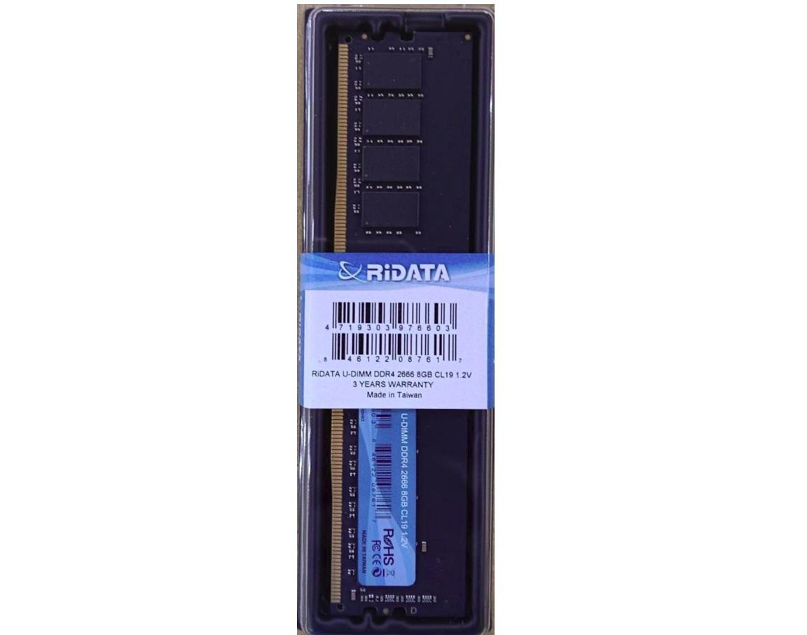 Memorie RAM Ridata Ritek DDR4 8GB 2666Mhz CL 19 1.2V (000000001000000291)