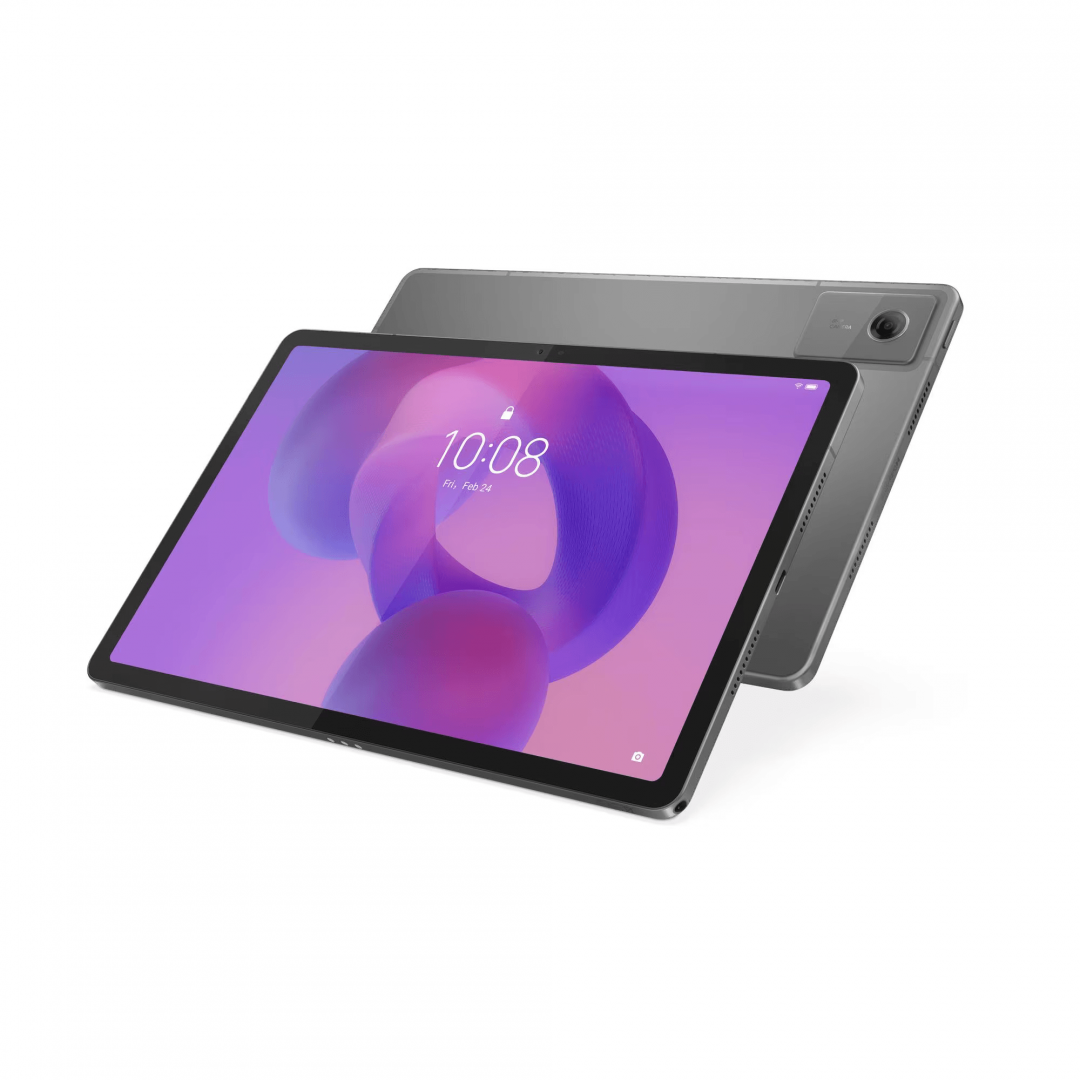 LENOVO ZAFN0377GR_2Y, 8 GB RAM, 128 GB, Cu SIM, Luna Grey (ZAFN0377GR_2Y) - imagine 3