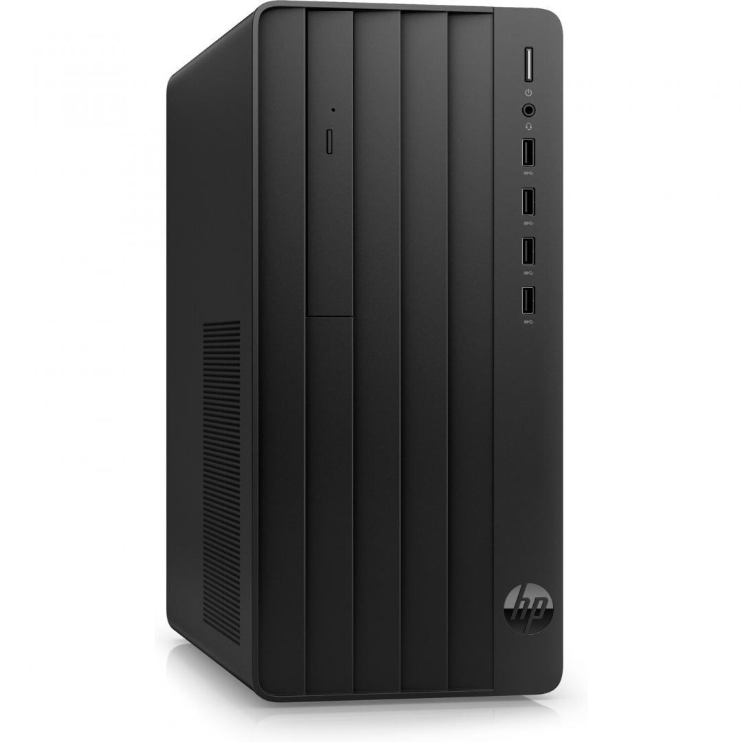 Desktop + Monitor HP 290 G9 Tower, Intel Core i7-14700 20 Core (2.1GHz, up to 5.4GHz, 33MB), video integrat Intel UHD Graphics, RAM 16GB DDR4 3200MHz (1x16GB), SSD 1TB 2280 PCIe NVMe, DVD+/-RW, LAN 10/100/1000, porturi: 4 x USB 2.0/ 4x USB Type-A 5Gbps/ 1x HDMI/ 1x line in/ 1x line out/ 1x RJ-45/ (C80WWAT) - imagine 3