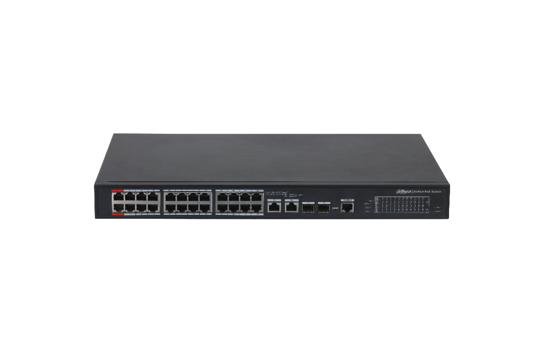 Dahua SWT IND POE24-PORT 360W Dahua (PFS4226-24ET-360-V3)