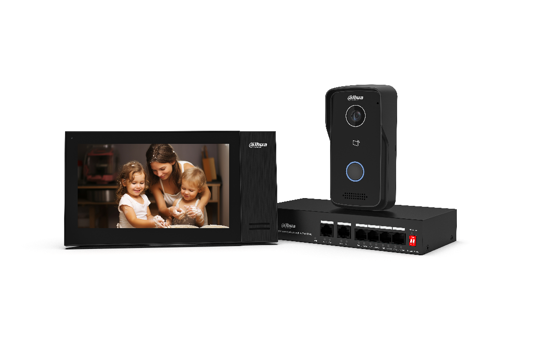 Dahua IP Villa Door Station & Indoor Monitor (KTP02)
