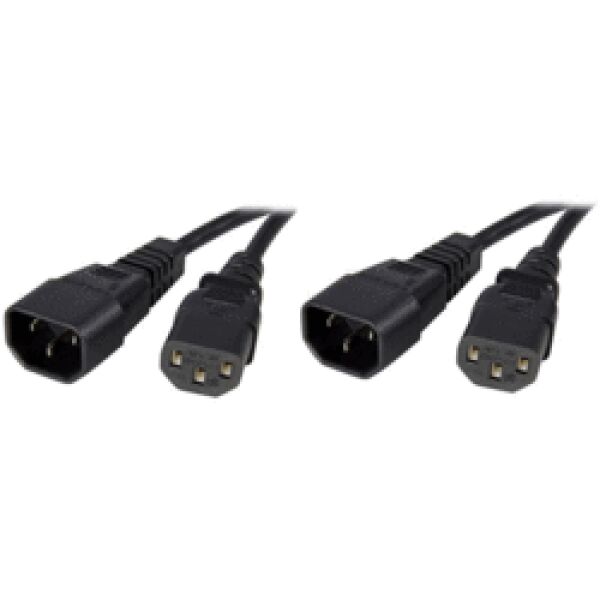 Eaton 2 Output cords 10A (CBLOUT10X2)