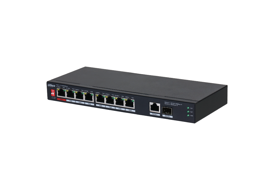 Dahua SWT POE 10 PORTS PFS3110-8ET1GT1GF-96 (PFS3110-8ET1GT1GF-96)