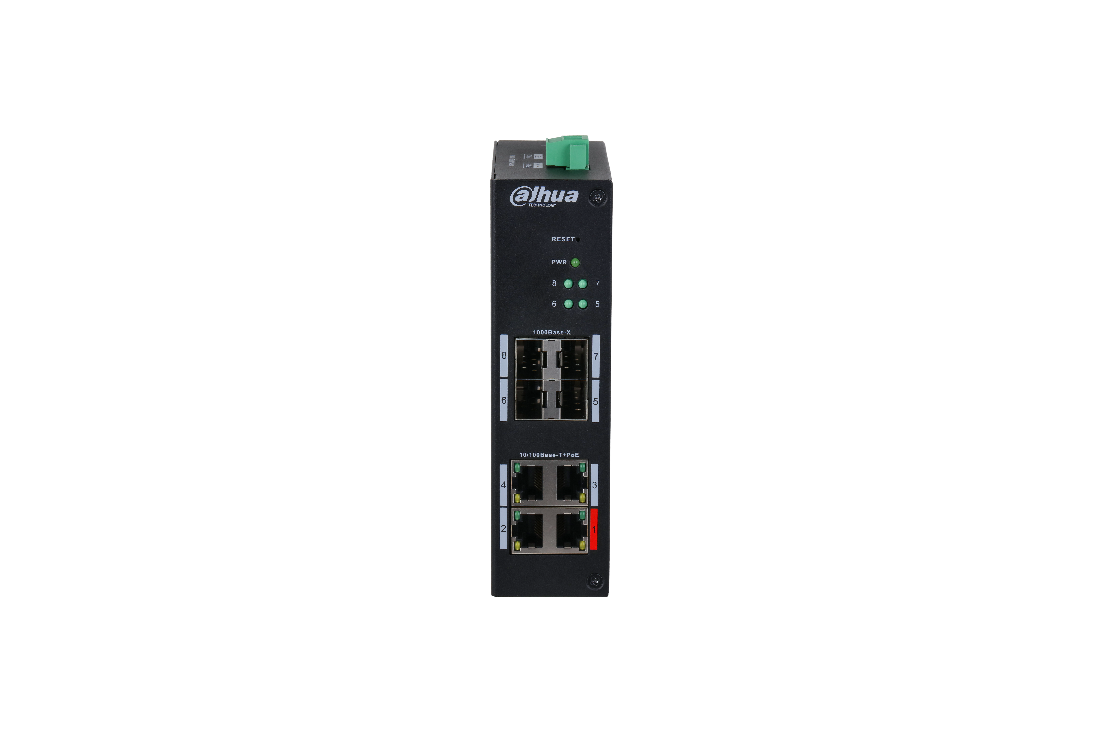 Dahua SWT 8 PORT HARDENED DHA HS4408-4ET-96 (HS4408-4ET-96)