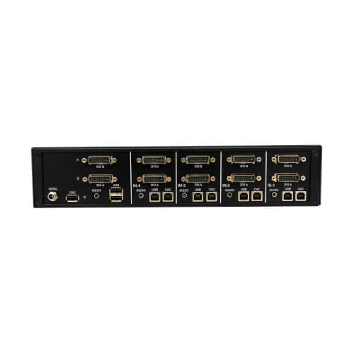 Eaton TrippLite Secure KVM Switch, 4-Port, Dua (B002-DV2AC4-N4)