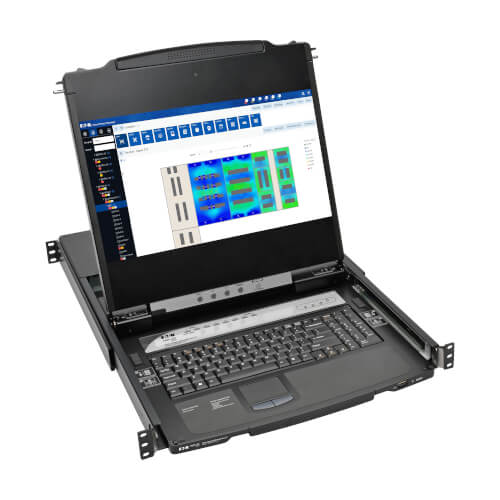 Eaton TrippLite NetDirector 8-Port 1U Rack-Mou (B030-008-17-IP)
