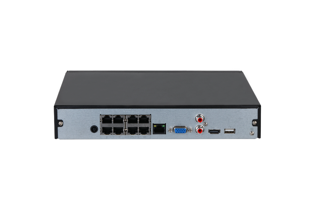 Dahua DHA NVR 8 CH 1U 8 PoE NVR2108HS-8P-4KS3 (NVR2108HS-8P-4KS3)