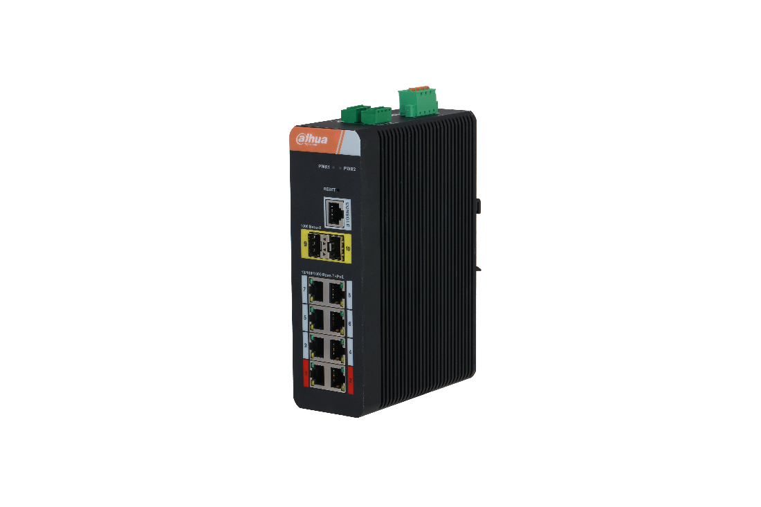 Dahua SWT 10PORT, 8PORT POE DHA IS4210-8GT-120 (IS4210-8GT-120)