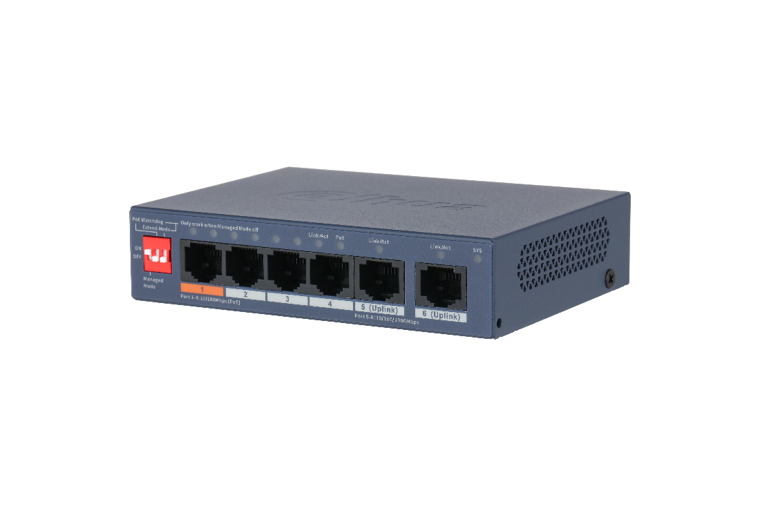 Dahua DHA SWT 6P POE 2 LAYER CS4006-4ET2GT-60 (CS4006-4ET2GT-60)