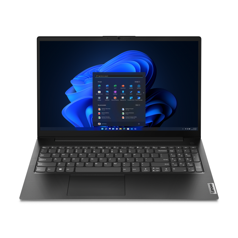 Laptop SMB Lenovo V15 G4 AMN, cu procesor AMD Ryzen 5 7520U, 15.6'' TN, 8 GB LPDDR5, 256 GB, AMD Radeon 610M, Fara OS, 3 ani Garantie (82YU0103RM)