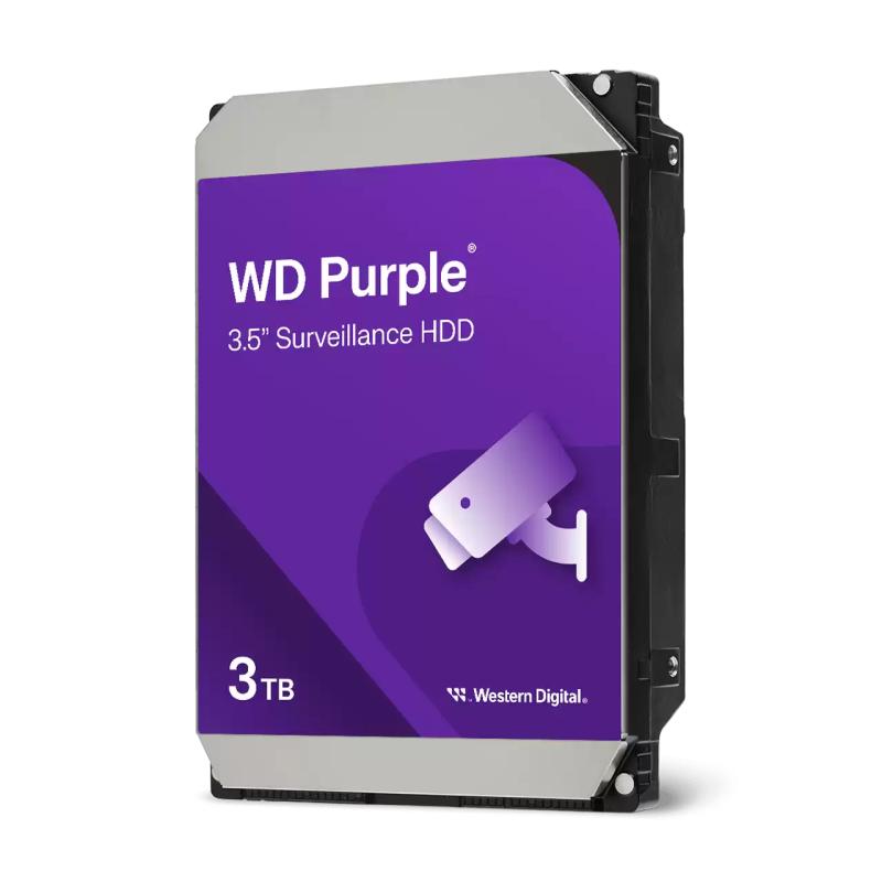 HDD Surveillance WD Purple, 3 TB, 5400 rpm, 128 MB, SATA III (WD34PURZ)