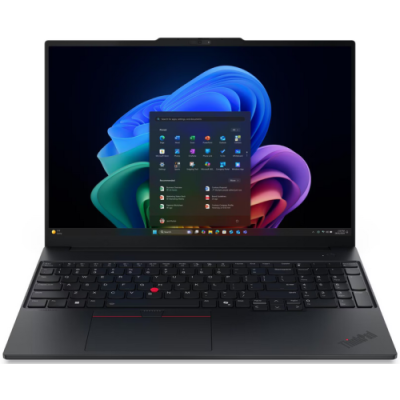 Laptop Business Lenovo ThinkPad E16 Gen 4, cu procesor Intel Core Ultra 7 355, 16'' IPS, 32 GB DDR5, 1 TB, Intel Graphics, Windows 11 Pro, 3 ani Garantie (21YC000VRI)