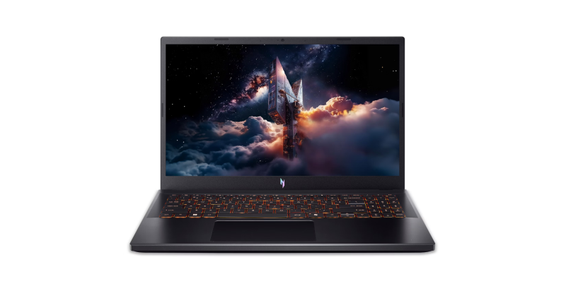 Laptop Gaming Acer Nitro V 15 ANV15-52-58RC, cu procesor Intel Core 5 210H, 15.6'' IPS, 16 GB DDR5, 512 GB, NVIDIA GeForce RTX 5050, 8GB GDDR7, Fara OS, 2 ani Garantie (NH.QZ7EX.00Z)