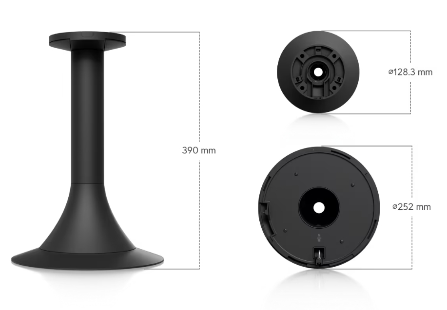 Ubiquiti UniFi AI Multi Sensor 4 Camera Pendant Mount (UACC-AI-MS-4-PM-B) - imagine 7