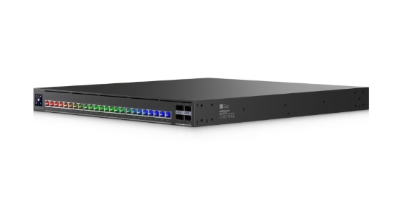 Ubiquiti UniFi Switch Enterprise Audio/Video XG 24 PoE - RJ45 (EAV-XG-24-PoE (2150W) - imagine 8