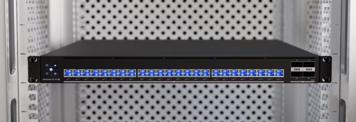 Ubiquiti UniFi Switch Enterprise Audio/Video XG 24 PoE - RJ45 (EAV-XG-24-PoE (2150W)