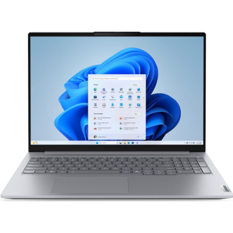 Laptop SMB Lenovo ThinkBook 16 G9 IRL, cu procesor Intel Core 7 240H, 16'' IPS, 16 GB DDR5, 1 TB, Intel Graphics, Windows 11 Pro, 3 ani Garantie (21US0056RI)