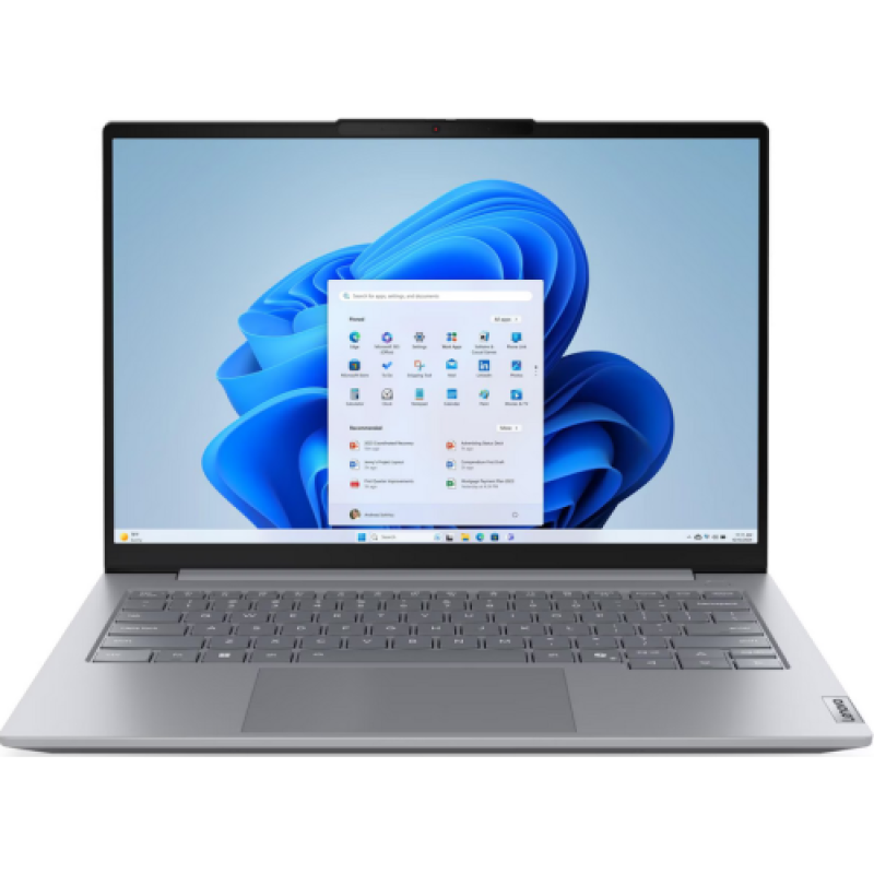 Laptop SMB Lenovo ThinkBook 14 G9 IRL, cu procesor Intel Core 5 210H, 14'' IPS, 8 GB DDR5, 512 GB, Intel Graphics, Fara OS, 3 ani Garantie (21UY007DRI)