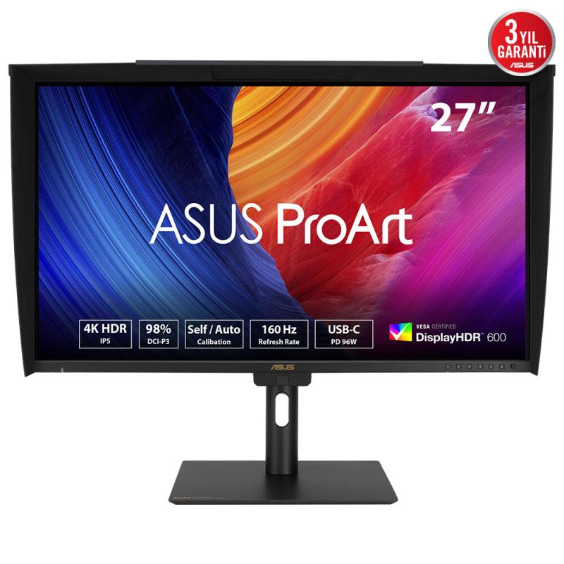 Monitor Consumer ASUS PA27UCGE, 27", 3840 x 2160 pixeli, Black, 2 ani Garantie (PA27UCGE)