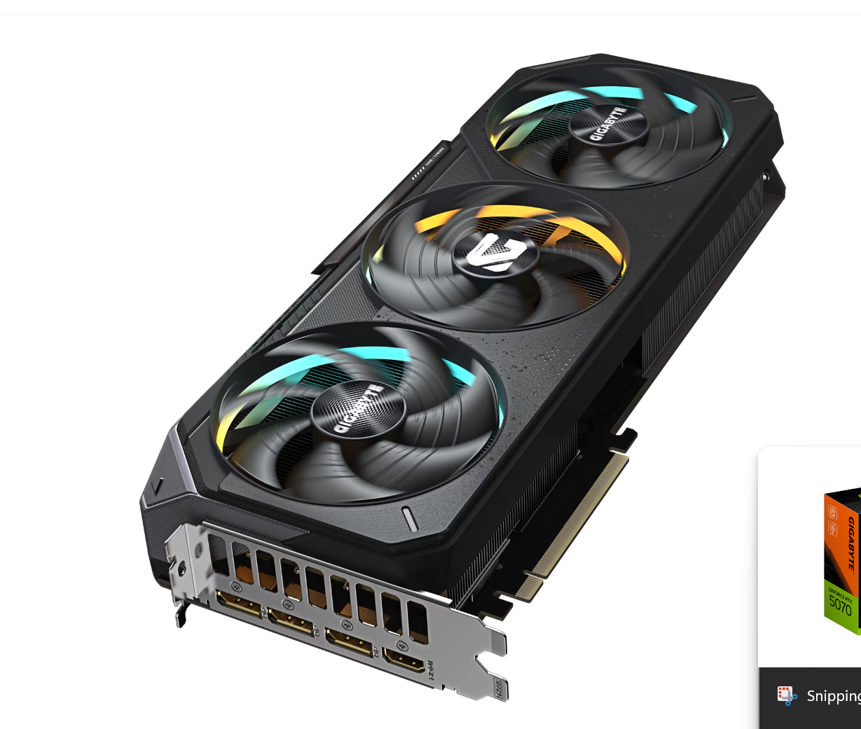 Placa video Gigabyte GeForce RTX 5070 GAMING, 12GB GDDR7, PCI Express 5.0, 192-bit (GV-N5070GAMING-12GD) - imagine 3