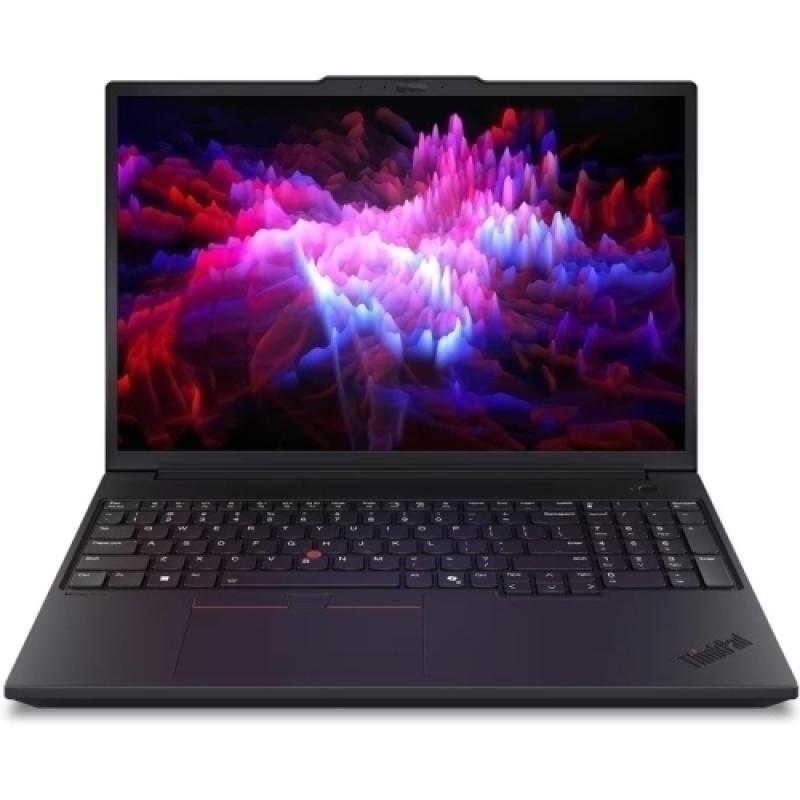Laptop Workstation Lenovo ThinkPad P16v Gen 3, cu procesor Intel Core Ultra 7 265H, 16'' IPS, 64 GB DDR5, 1 TB, NVIDIA RTX 1000, 6GB GDDR6, Windows 11 Pro, 3 ani Garantie (21RSS0B600)