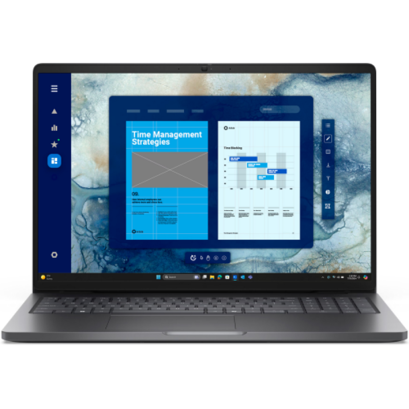 Laptop Educatie Dell PC16250, cu procesor Intel Core 5 120U, 16'' IPS, 16 GB DDR5, 1 TB, Intel Graphics, Windows 11 Pro Edu, 5 ani Garantie (DLPC16251718468621.P)